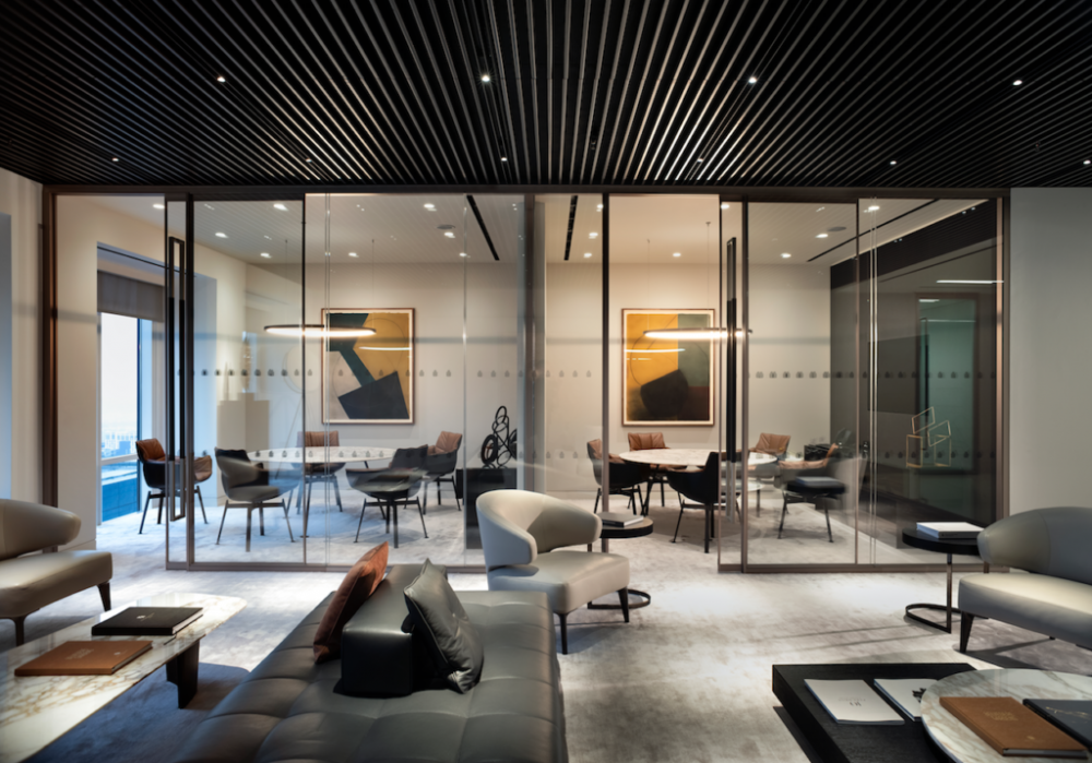 Canary Wharf Group’s Executive Floor at One Canada Square.