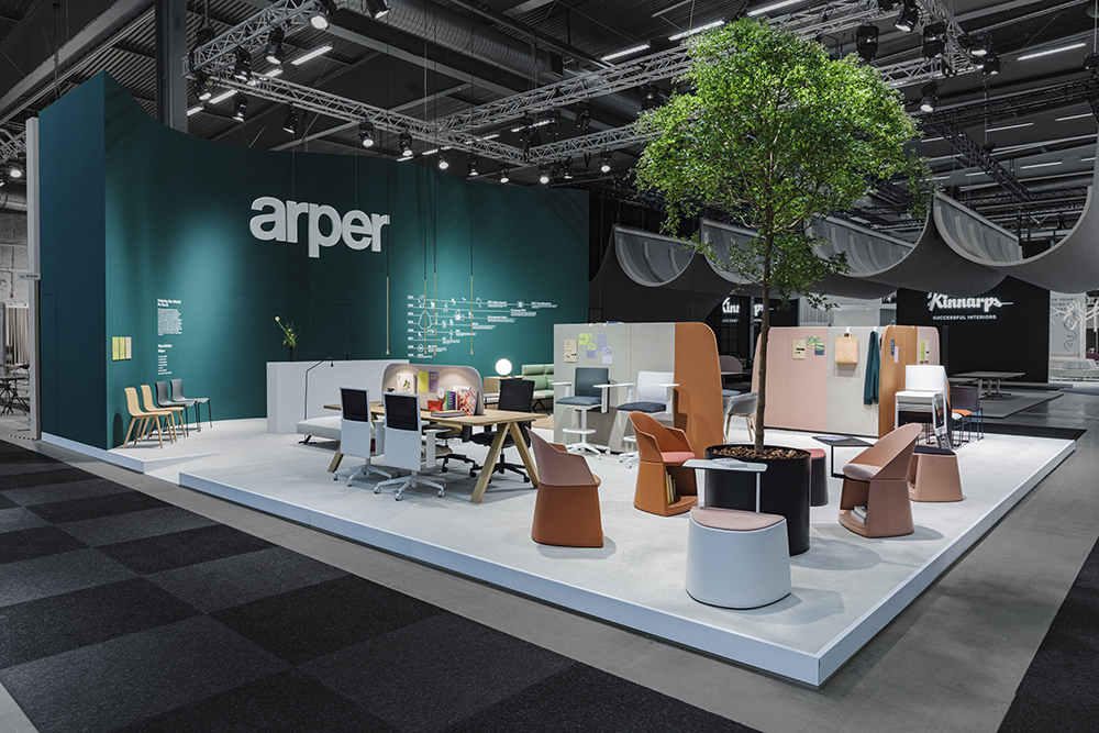 Arper at Stockholm Furniture Fair