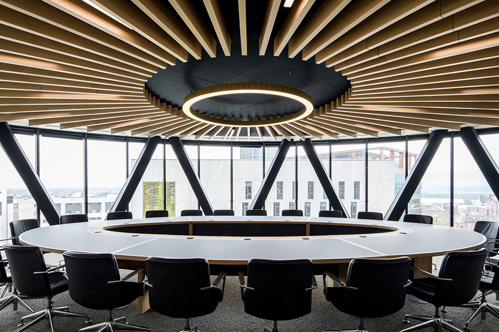 Design North designed the Catalyst's boardroom