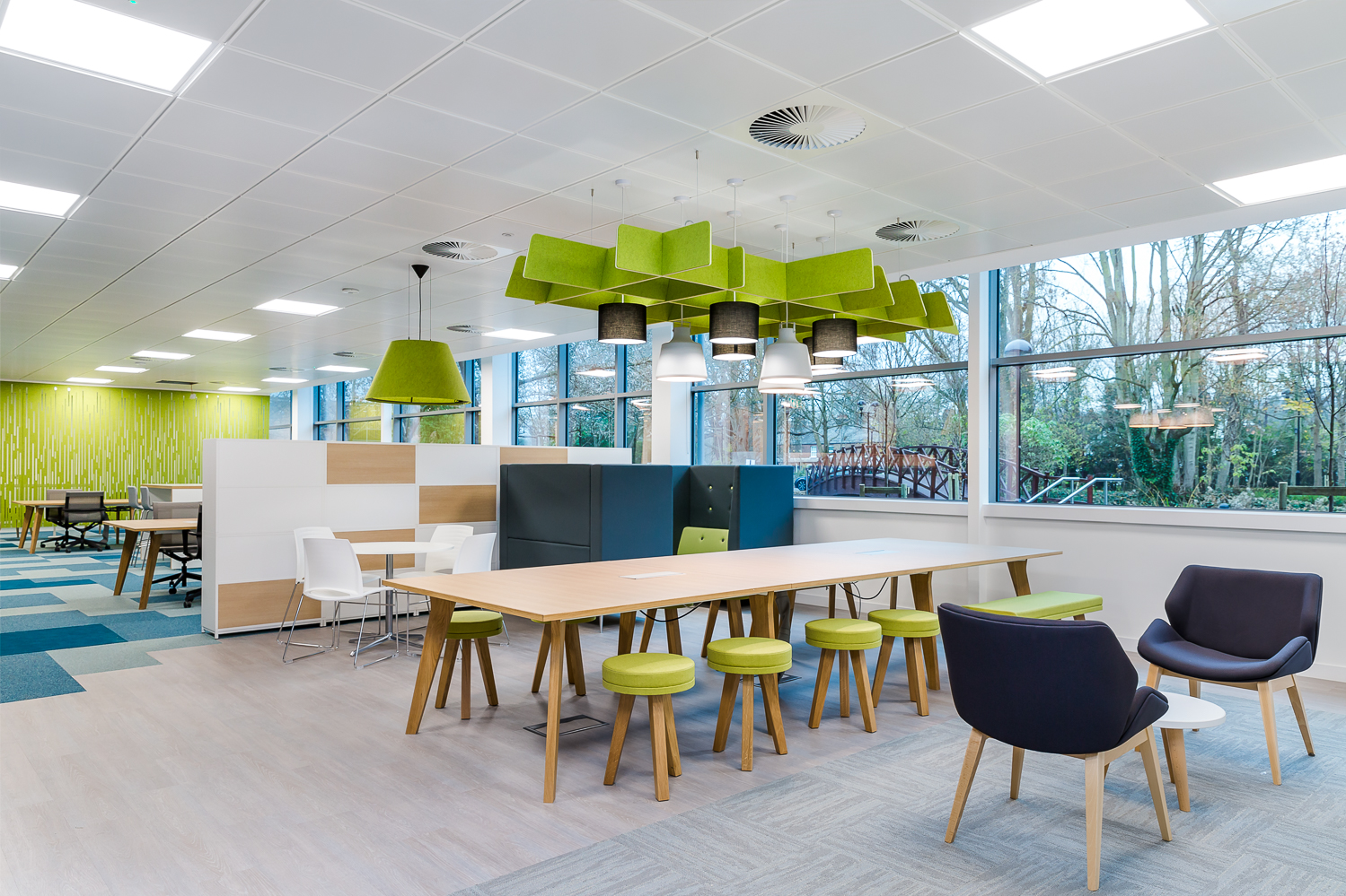 Forbo flooring used in an office fit-out