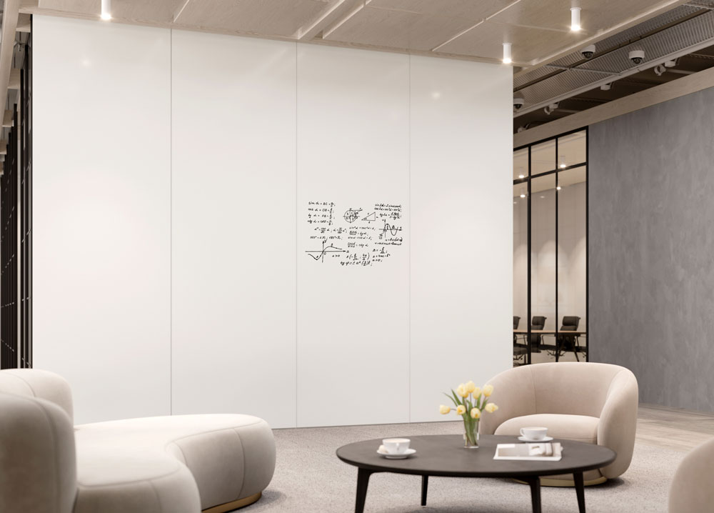 Specialist Group Aria Glass Whiteboard Interior Design