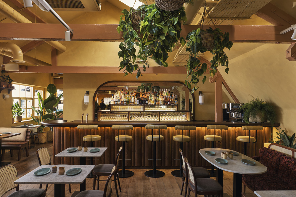 A-nrd Studio designs London restaurant interiors for Asma Khan's Darjeeling Express