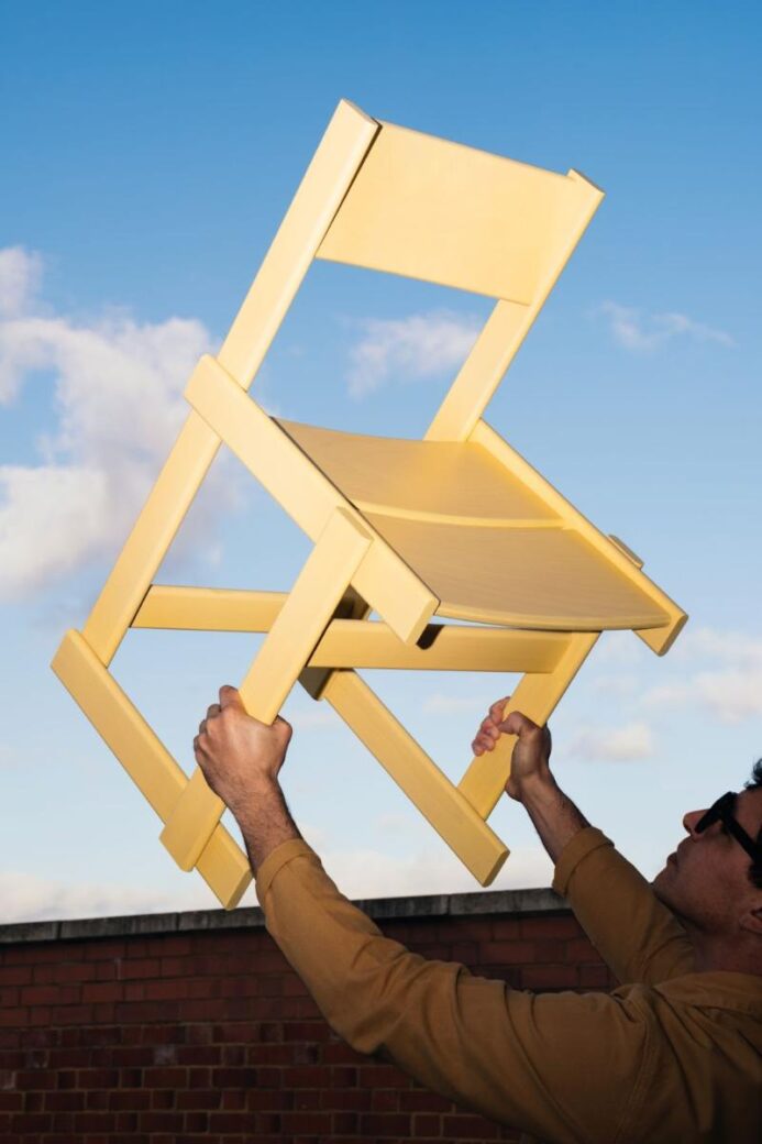 stockholm design week 2024 Marco Campardo Bullnose chair
